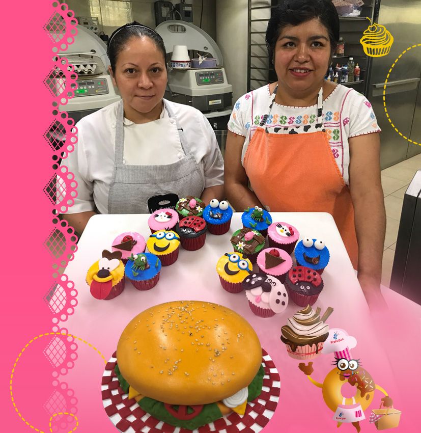 Curso de fondant y cupcakes