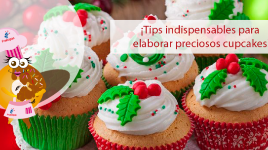 ¡Tips indispensables para elaborar preciosos cupcakes!