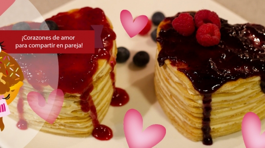 ¡Corazones de amor para compartir en pareja!