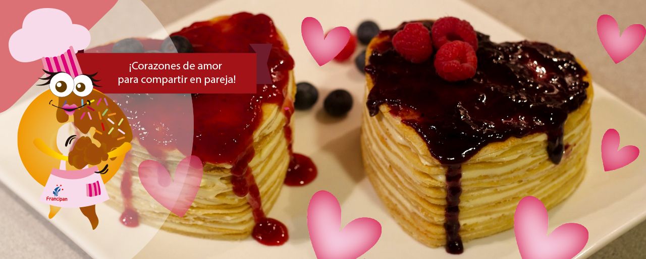 ¡Corazones de amor para compartir en pareja!